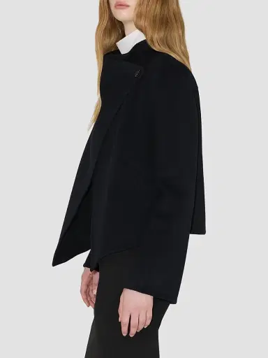 Soia & Kyo Women's Bree Double-Face Wool-Nylon Wrap Jacket - Black - Size Small | Thumbnail 6 Soia & Kyo Women's Bree Double-Face Wool-Nylon Wrap Jacket - Black - Size Small | Thumbnail 6