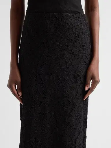 Kobi Halperin Women's Simone Corded Lace Midi Skirt | Thumbnail 5 Kobi Halperin Women's Simone Corded Lace Midi Skirt | Thumbnail 5