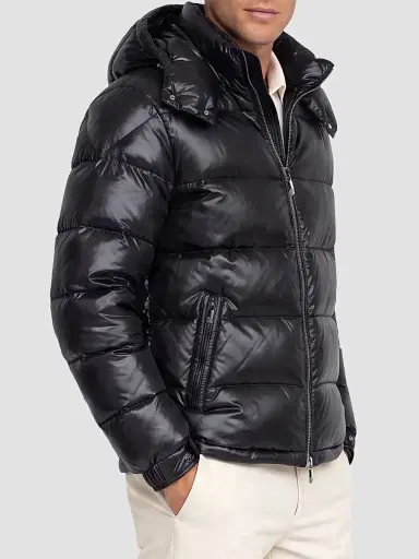 Gorski Men's Quilted Down Parka - Black | Thumbnail 4 Gorski Men's Quilted Down Parka - Black | Thumbnail 4