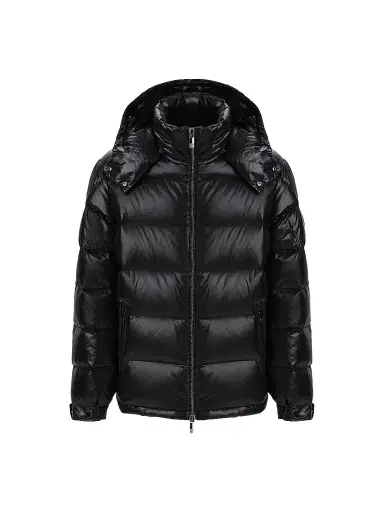 Gorski Men's Quilted Down Parka - Black | Thumbnail 1 Gorski Men's Quilted Down Parka - Black | Thumbnail 1