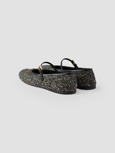 Prada Women's Fabric Ballerinas | Thumbnail 3 Prada Women's Fabric Ballerinas | Thumbnail 3