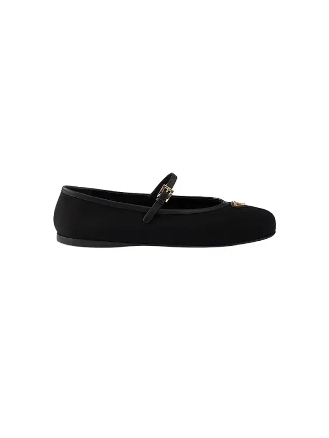 Women's Fabric Ballerinas - Black Women's Fabric Ballerinas - Black