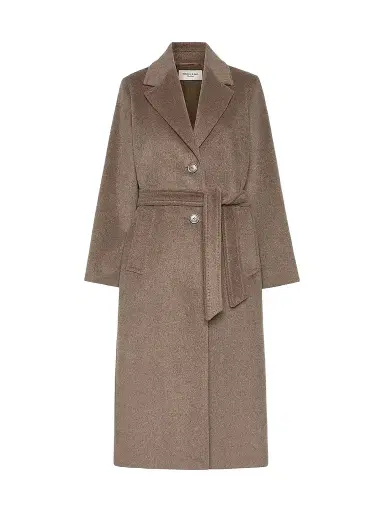 Weekend Max Mara Women's Wool and Alpaca Teddy Coat - Marron Glace | Thumbnail 1 Weekend Max Mara Women's Wool and Alpaca Teddy Coat - Marron Glace | Thumbnail 1