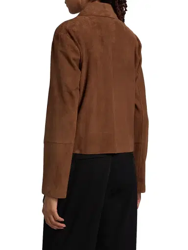 Arma Women's Emy Suede Jacket - Saddle | Thumbnail 5 Arma Women's Emy Suede Jacket - Saddle | Thumbnail 5
