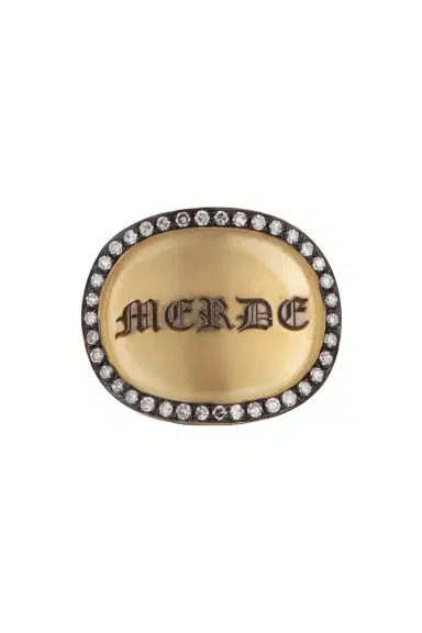 Sylva & Cie Diamond Merde Ring | Thumbnail 1 Sylva & Cie Diamond Merde Ring | Thumbnail 1