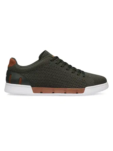 SWIMS Men's Breeze Tennis Knit Low-Top Sneakers - Forest Night | Thumbnail 1 SWIMS Men's Breeze Tennis Knit Low-Top Sneakers - Forest Night | Thumbnail 1