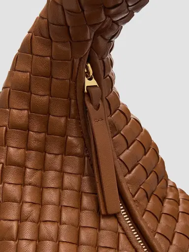 Bottega Veneta Women's Veneta Maxi Intrecciato-Leather Hobo Bag | Thumbnail 6 Bottega Veneta Women's Veneta Maxi Intrecciato-Leather Hobo Bag | Thumbnail 6