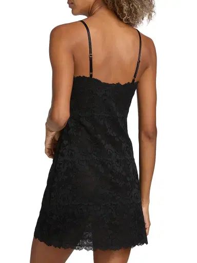 Natori Women's Peony Lace Nightgown - Black - Size Medium | Thumbnail 4 Natori Women's Peony Lace Nightgown - Black - Size Medium | Thumbnail 4