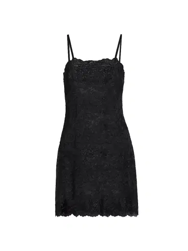 Natori Women's Peony Lace Nightgown - Black - Size Medium | Thumbnail 1 Natori Women's Peony Lace Nightgown - Black - Size Medium | Thumbnail 1