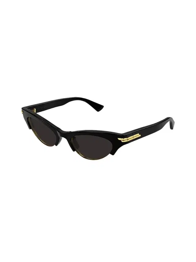 Women's Bold Ribbon 52MM Cat-Eye Sunglasses - Black Women's Bold Ribbon 52MM Cat-Eye Sunglasses - Black