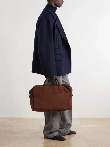 Métier Closer Two Day Suede Weekend Bag - Men | Thumbnail 2 Métier Closer Two Day Suede Weekend Bag - Men | Thumbnail 2