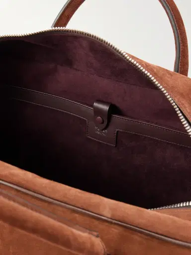 Métier Closer Two Day Suede Weekend Bag - Men | Thumbnail 6 Métier Closer Two Day Suede Weekend Bag - Men | Thumbnail 6