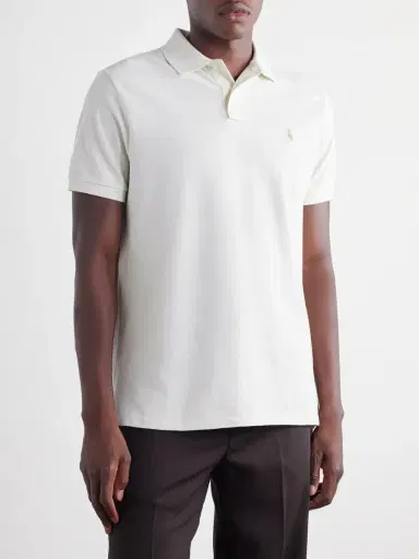 Polo Ralph Lauren Cotton-Piqué Polo Shirt - Men | Thumbnail 3 Polo Ralph Lauren Cotton-Piqué Polo Shirt - Men | Thumbnail 3