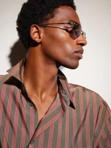 Cartier Eyewear Panthère de Cartier Round-Frame Silver-Tone Sunglasses - Men | Thumbnail 5 Cartier Eyewear Panthère de Cartier Round-Frame Silver-Tone Sunglasses - Men | Thumbnail 5