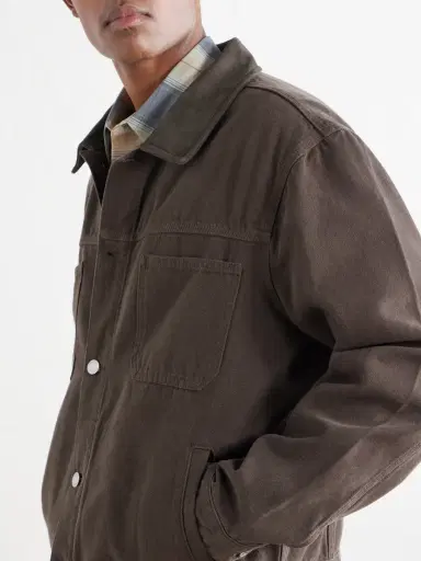 Frame Suede-Trimmed Cotton-Canvas Jacket - Men | Thumbnail 5 Frame Suede-Trimmed Cotton-Canvas Jacket - Men | Thumbnail 5