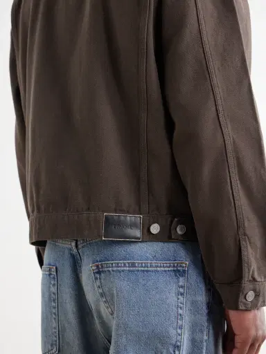 Frame Suede-Trimmed Cotton-Canvas Jacket - Men | Thumbnail 6 Frame Suede-Trimmed Cotton-Canvas Jacket - Men | Thumbnail 6