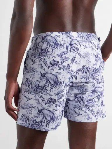 Orlebar Brown Bulldog Passetto Straight-Leg Mid-Length Printed Swim Shorts - Men | Thumbnail 3 Orlebar Brown Bulldog Passetto Straight-Leg Mid-Length Printed Swim Shorts - Men | Thumbnail 3