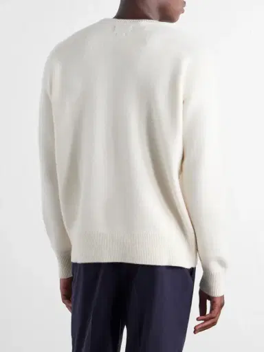 Polo Ralph Lauren Logo-Embroidered Wool and Cotton-Blend Sweater - Men | Thumbnail 4 Polo Ralph Lauren Logo-Embroidered Wool and Cotton-Blend Sweater - Men | Thumbnail 4