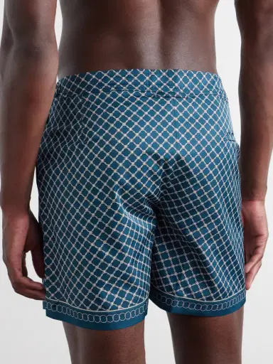 Orlebar Brown Bulldog Passetto Straight-Leg Mid-Length Printed Swim Shorts - Men | Thumbnail 3 Orlebar Brown Bulldog Passetto Straight-Leg Mid-Length Printed Swim Shorts - Men | Thumbnail 3