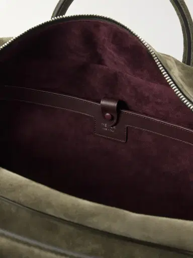 Métier Closer Two Day Suede Weekend Bag - Men | Thumbnail 6 Métier Closer Two Day Suede Weekend Bag - Men | Thumbnail 6