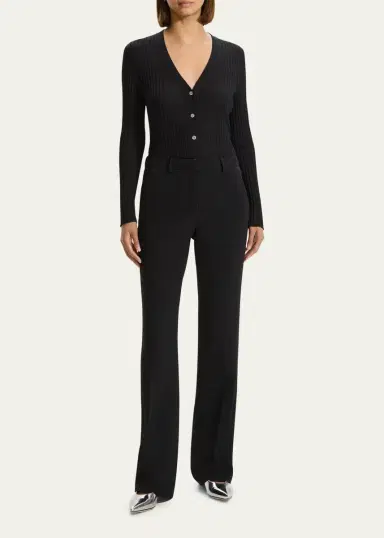 Theory Admiral Crepe Slim Full-Length Trousers | Thumbnail 2 Theory Admiral Crepe Slim Full-Length Trousers | Thumbnail 2