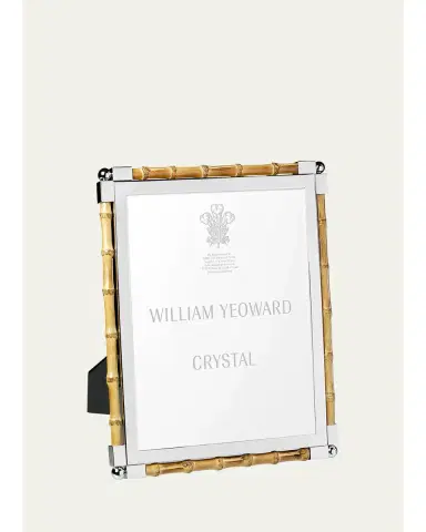William Yeoward Crystal Classic Bamboo Frame, 8" x 10" | Thumbnail 1 William Yeoward Crystal Classic Bamboo Frame, 8" x 10" | Thumbnail 1