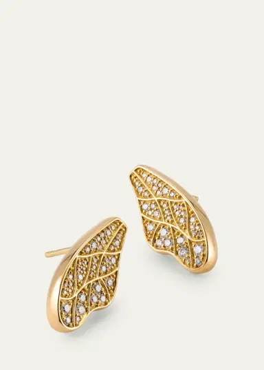 GRACE WINFREY 18K Honey Bee Wing Stud Earrings | Thumbnail 3 GRACE WINFREY 18K Honey Bee Wing Stud Earrings | Thumbnail 3