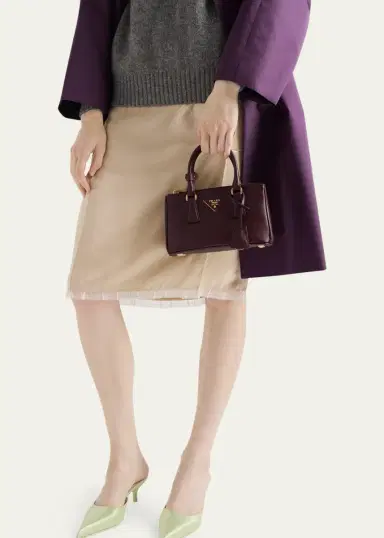 Prada Galleria Saffiano Leather Top-Handle Bag | Thumbnail 5 Prada Galleria Saffiano Leather Top-Handle Bag | Thumbnail 5
