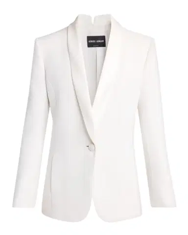 Giorgio Armani Slit-Cuff Single-Breasted Blazer | Thumbnail 1 Giorgio Armani Slit-Cuff Single-Breasted Blazer | Thumbnail 1
