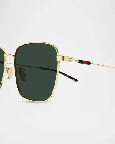 Gucci Men's Gg2097Sk Rectangle Metal Sunglasses | Thumbnail 3 Gucci Men's Gg2097Sk Rectangle Metal Sunglasses | Thumbnail 3