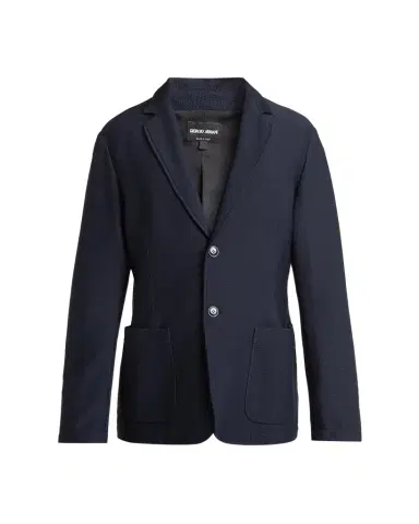Giorgio Armani Men's Seersucker Single-Breasted Sport Coat | Thumbnail 1 Giorgio Armani Men's Seersucker Single-Breasted Sport Coat | Thumbnail 1