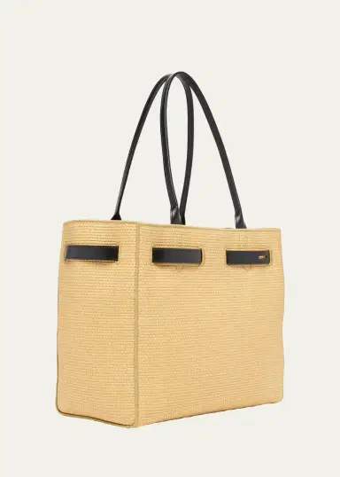 Tom Ford Audrey Large Raffia Tote Bag | Thumbnail 3 Tom Ford Audrey Large Raffia Tote Bag | Thumbnail 3
