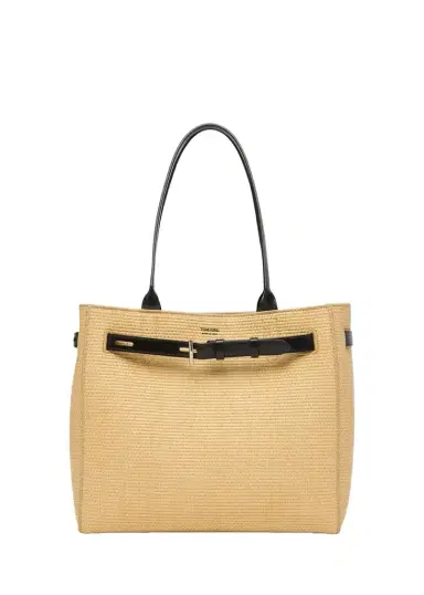 Tom Ford Audrey Large Raffia Tote Bag | Thumbnail 1 Tom Ford Audrey Large Raffia Tote Bag | Thumbnail 1