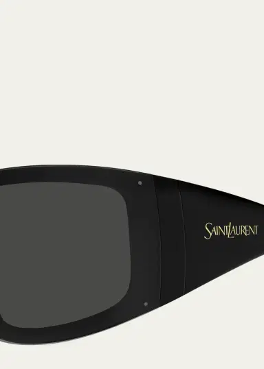Saint Laurent 99MM Oversized Sunglasses | Thumbnail 3 Saint Laurent 99MM Oversized Sunglasses | Thumbnail 3