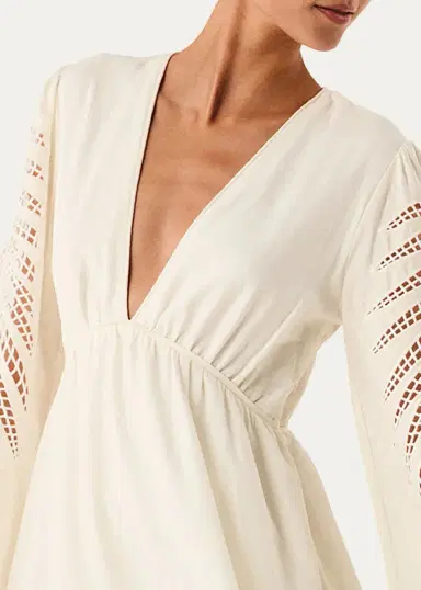 ViX Dema Eyelet Embroidered Long Dress | Thumbnail 4 ViX Dema Eyelet Embroidered Long Dress | Thumbnail 4