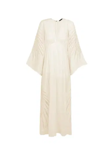 ViX Dema Eyelet Embroidered Long Dress | Thumbnail 1 ViX Dema Eyelet Embroidered Long Dress | Thumbnail 1