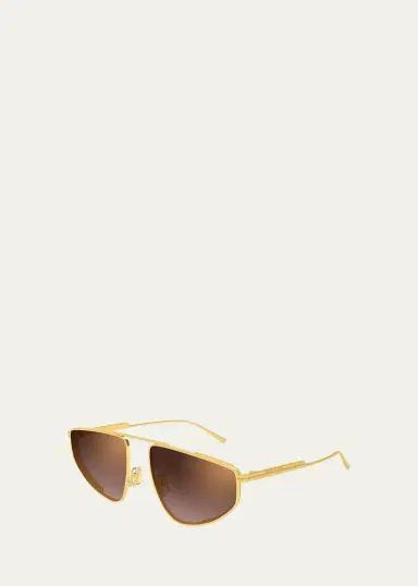 Bottega Veneta 59MM Aviator Sunglasses | Thumbnail 2 Bottega Veneta 59MM Aviator Sunglasses | Thumbnail 2