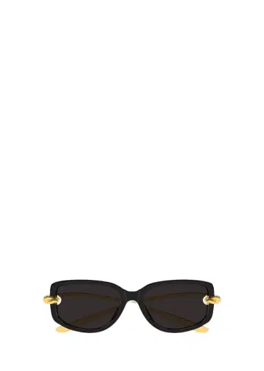Bottega Veneta Temple Knot Rectangular Sunglasses | Thumbnail 1 Bottega Veneta Temple Knot Rectangular Sunglasses | Thumbnail 1