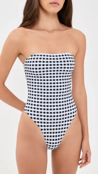 LIONESS Gigi One Piece Noir Check S | Thumbnail 5 LIONESS Gigi One Piece Noir Check S | Thumbnail 5