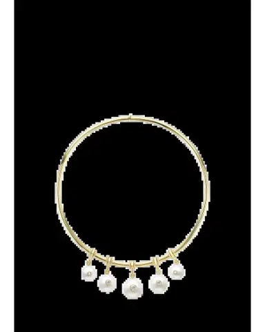 Brent Neale One-of-a-Kind Torque Necklace with South Sea Pearls and Round Diamonds | Thumbnail 2 Brent Neale One-of-a-Kind Torque Necklace with South Sea Pearls and Round Diamonds | Thumbnail 2