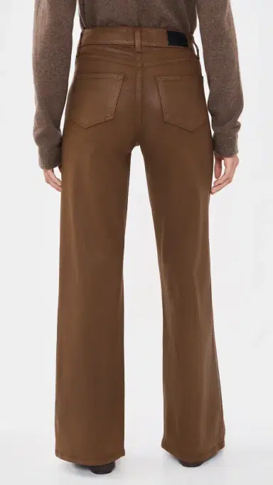 PAIGE Coated Anessa Coated Jeans Cognac Luxe Coating | Thumbnail 3 PAIGE Coated Anessa Coated Jeans Cognac Luxe Coating | Thumbnail 3