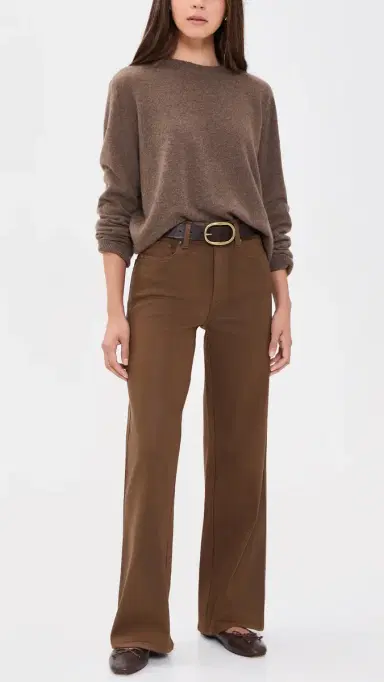 PAIGE Coated Anessa Coated Jeans Cognac Luxe Coating | Thumbnail 5 PAIGE Coated Anessa Coated Jeans Cognac Luxe Coating | Thumbnail 5