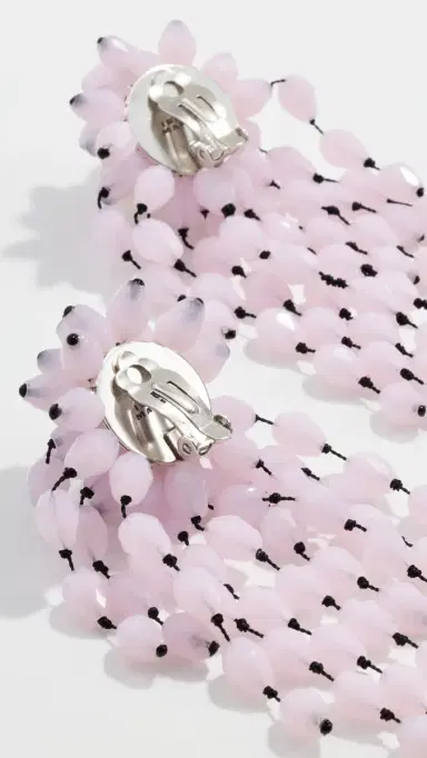 Isabel Marant Clip On Earrings Dragee/Silver One Size | Thumbnail 6 Isabel Marant Clip On Earrings Dragee/Silver One Size | Thumbnail 6