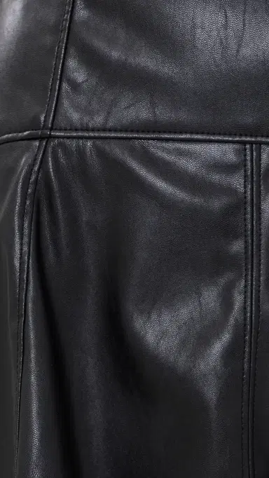 PAIGE Darcy Faux Leather Skirt Black | Thumbnail 6 PAIGE Darcy Faux Leather Skirt Black | Thumbnail 6