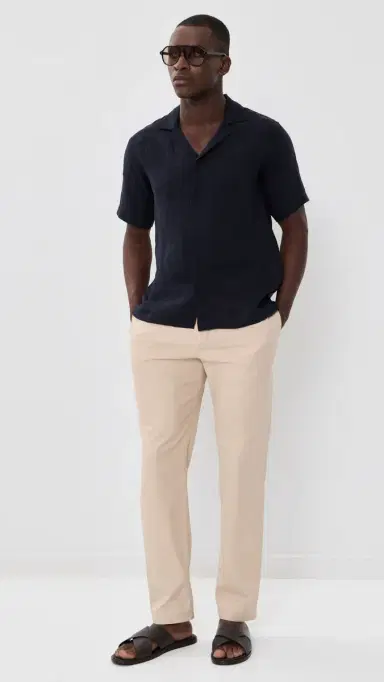 Orlebar Brown Ray Tailored Garment Wash Trousers Latte | Thumbnail 5 Orlebar Brown Ray Tailored Garment Wash Trousers Latte | Thumbnail 5