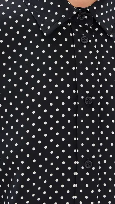 Nili Lotan Gaia lim Button Down Shirt Polka Dot | Thumbnail 6 Nili Lotan Gaia lim Button Down Shirt Polka Dot | Thumbnail 6