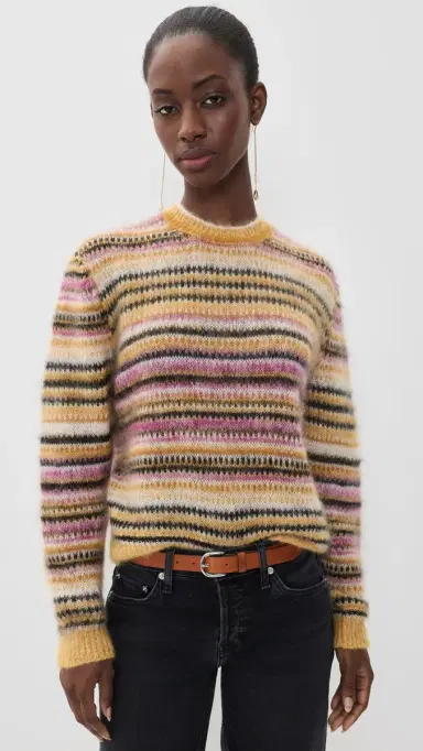 Isabel Marant Étoile Morine Mohair Sweater Mustard | Thumbnail 2 Isabel Marant Étoile Morine Mohair Sweater Mustard | Thumbnail 2