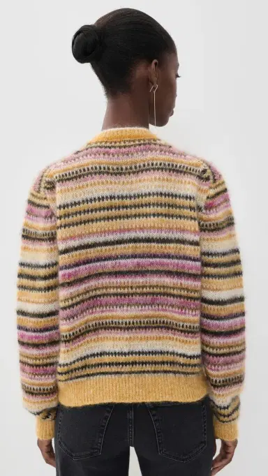 Isabel Marant Étoile Morine Mohair Sweater Mustard | Thumbnail 3 Isabel Marant Étoile Morine Mohair Sweater Mustard | Thumbnail 3