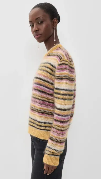 Isabel Marant Étoile Morine Mohair Sweater Mustard | Thumbnail 4 Isabel Marant Étoile Morine Mohair Sweater Mustard | Thumbnail 4