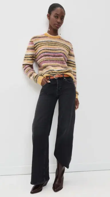 Isabel Marant Étoile Morine Mohair Sweater Mustard | Thumbnail 5 Isabel Marant Étoile Morine Mohair Sweater Mustard | Thumbnail 5